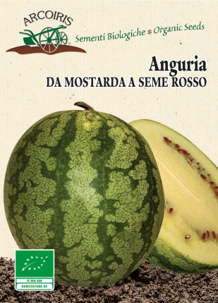 Anguria da Mostarda a Seme Rosso -Sementi Biologiche