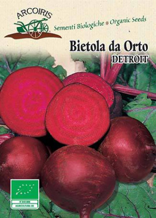 Bietola Orto Detroit - Sementi Biologiche