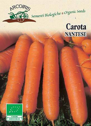 Carrot Nantese - Organic Seeds