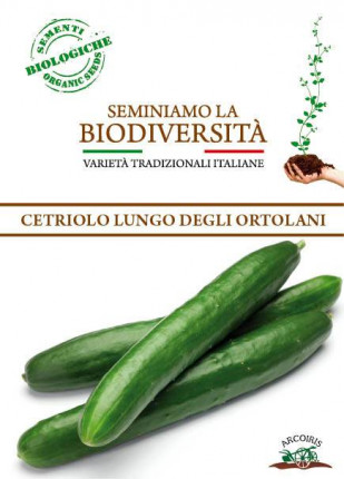 Cucumber Lungo Verde Degli Ortolani - Organic Seeds