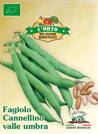 Fagiolo Cannellino Valle Umbra - Sementi Biologiche