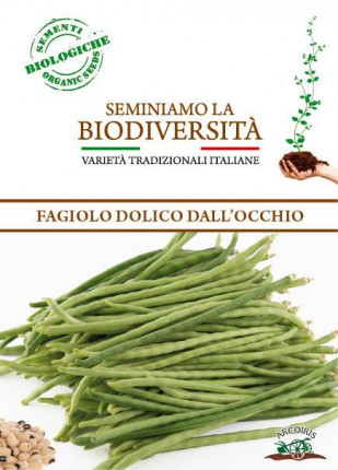 Fagiolo Nano dell'Occhio - Sementi Biologiche