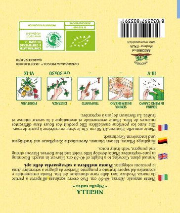 Nigella Sativa  - Sementi Biologiche