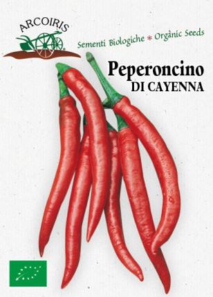 Pepper Cayenna - Organic Seeds