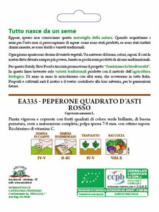 Tomato Costoluto Fiorentino o di Parma - Organic Seeds
