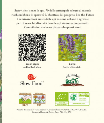Salvia Eataly - Sementi Biologiche